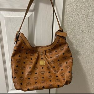 Authentic Mcm Vicetos shoulder bag
